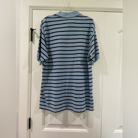 Polo by Ralph Lauren Classic Striped Blue Men’s Polo Shirt Large - Picture 3 of 4